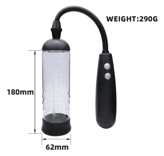 Автоматична вакуумна помпа CANWIN Penis Pump - P403A Sex Aura | Зображення 4