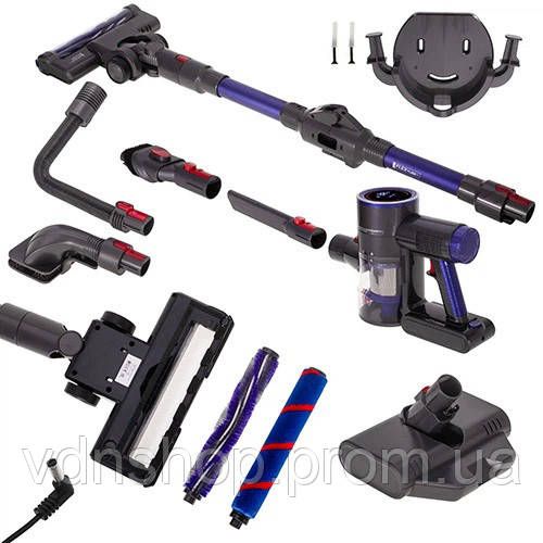 Домашній вертикальний пилосос з насадками Adler AD 7061 200Вт, Відмінний ручний пилосос WD-88