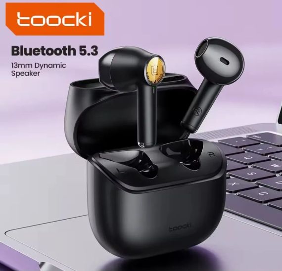 Беспроводные наушники Toocki TWS Bluetooth 5.3 ENC | Зображення 4
