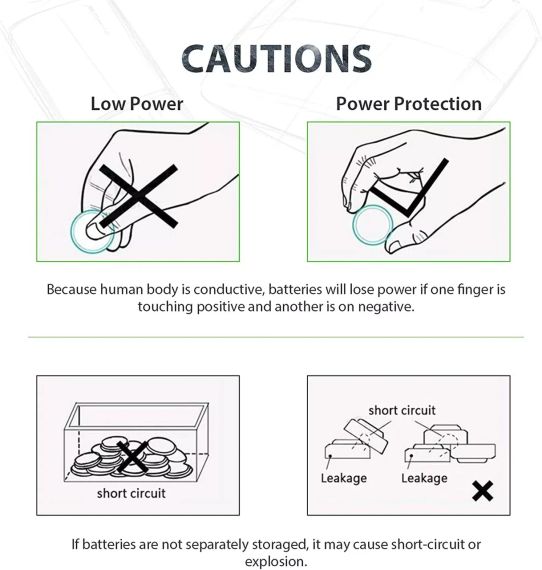 Батарея LiCB 1,5 В, LR44 AG13 357 303 SR44 плоские круглые батарейки, упаковка 10 шт. | Зображення 4