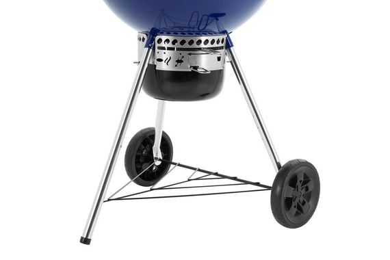 Вугільний гриль Weber Master-Touch GBS С-5750 57 см, синій | Зображення 6