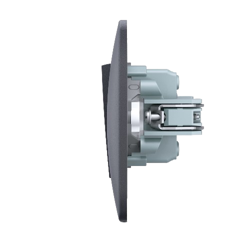 BINERA чорний графіт Вимикач внутрішній проміжний 1кл Videx | Зображення 2