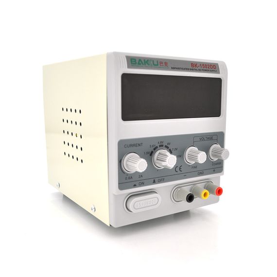Блок питания с цифровой индикацией BAKKU BK 1502DD