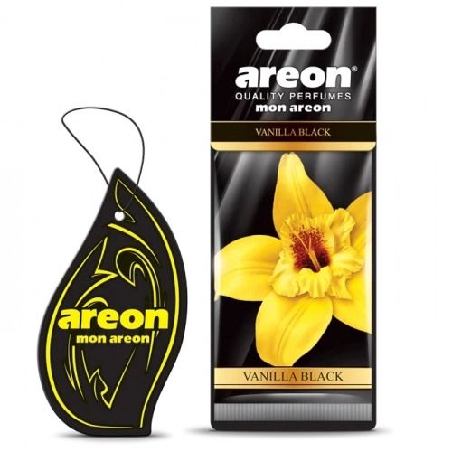 Освіжувач повітря AREON сухий листок "Mon" Vanilla Black
