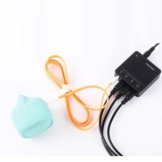 Понижающий преобразователь DC-DC 5В 9В 12В USB питание для роутера+кабеля