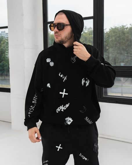 Костюм худі+штани дтф | Зображення 5