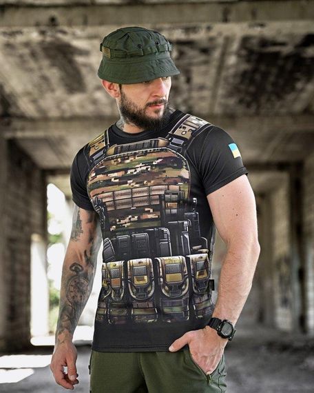 Тактична потоотводна футболка oblivion ARMOR ДЛ7159