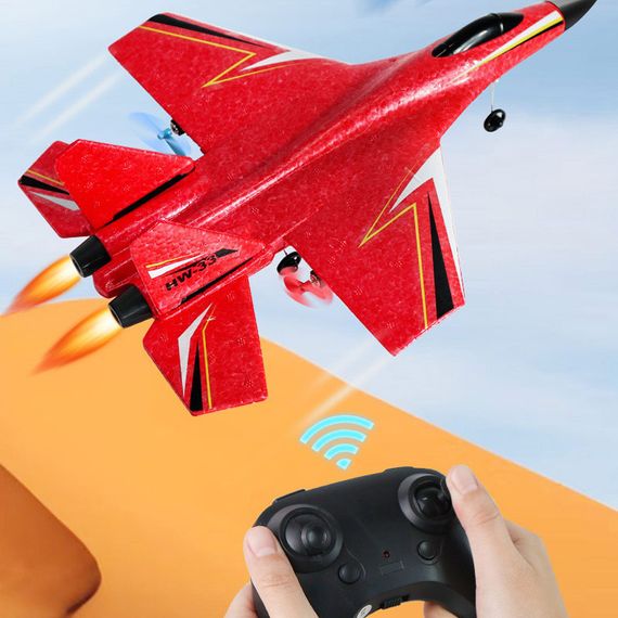 Літак на радіокеруванні SCHE HW33 New Foam Red | Зображення 2