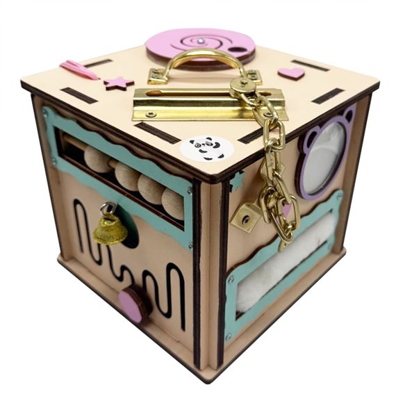 Розвиваюча іграшка Бізікуб TG270521, 15х15х15 см | Зображення 1