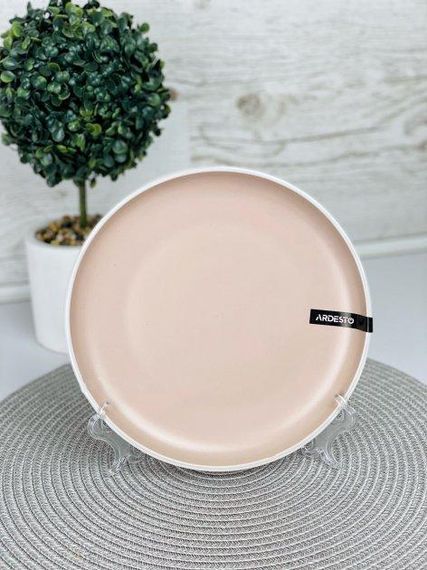 Тарілка обідня Ardesto Сremona Summer pink AR-2926-PС 26 см