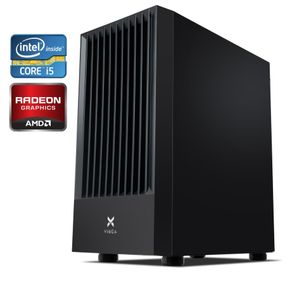 Ігровий ПК Vinga CS316B Tower / Intel Core i5-7400 (4 ядра по 3.0 - 3.5 GHz) / 16 GB DDR4 / 240 GB SSD + 2000 GB HDD / AMD Radeon RX 480, 4 GB GDDR5, 256-bit / 530W б/в