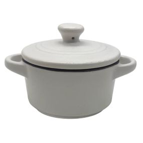 Форма для випікання з кришкою кругла Pepper Tower PR-3341 18.5x14x9.5 см біла