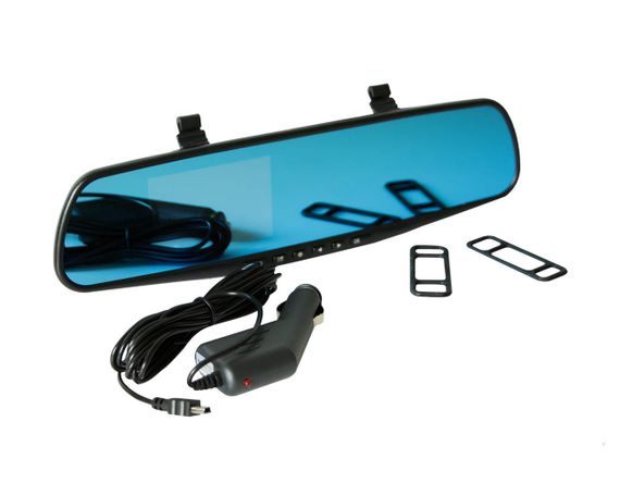 Автомобильный Зеркало-Видеорегистратор Vehicle Blackbox DVR Full HD L 6000 Черный