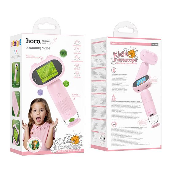 Дитячий мікроскоп Hoco DV206 Pink | Зображення 3