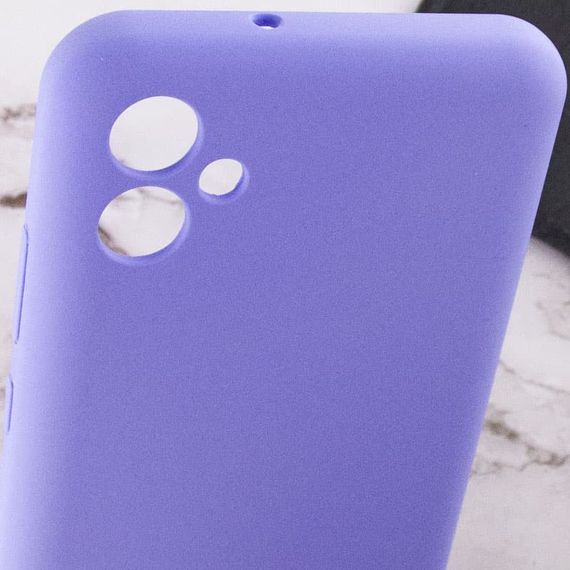 Чехол Silicone Cover Lakshmi Full Camera (AAA) для Samsung Galaxy A06 Сиреневый / Dasheen | Зображення 5