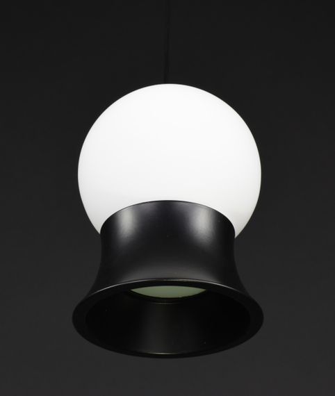 Люстра світлодіодна підвісна LED світильник для квартири на стелю лед 27613 Чорний 20-180х10х10 см. | Зображення 4