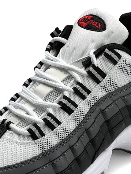 Чоловічі кросівки Air Max 95 Black Grey Red весна / літо / осінь A3863 43 27.5 см | Зображення 8