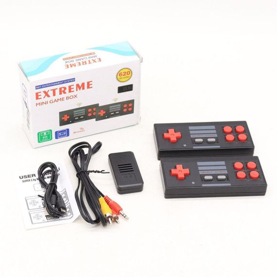 Ігрова приставка Денді 8Bit на 620 ігор, з 2 бездротовими джойстиками, Game 620 / Дитяча ретро консоль для телевізора | Зображення 9