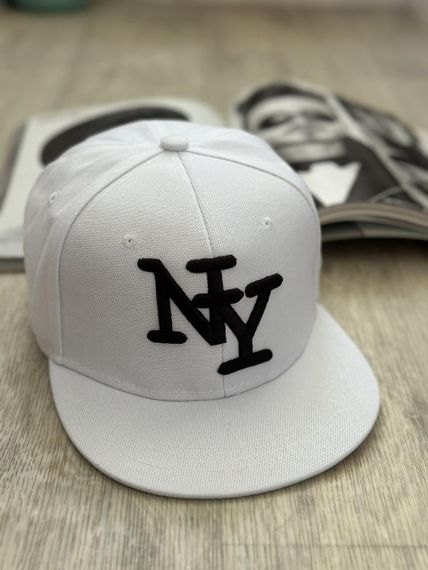 Кепка снепбек (Snapback) Нью-Йорк NY Красный  56-61р  (9075) | Зображення 5