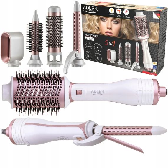 Стайлер 5-в-1 Adler AD 2027 з насадками (UA-01) | Зображення 5