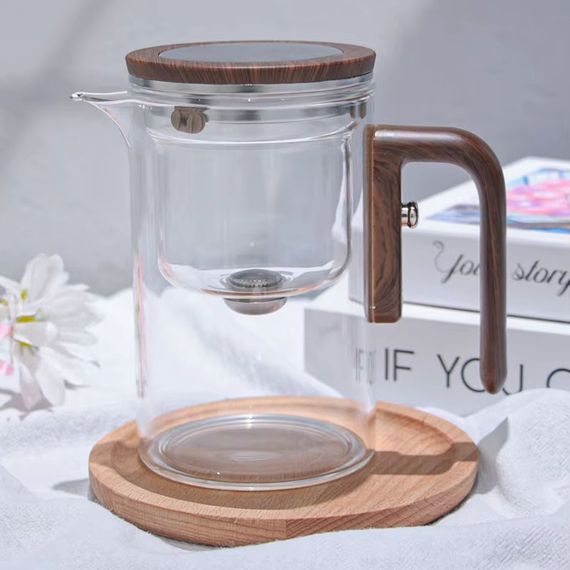 Чайник для заваривания TeaPot D-10 Square 600ml Transparent | Зображення 4