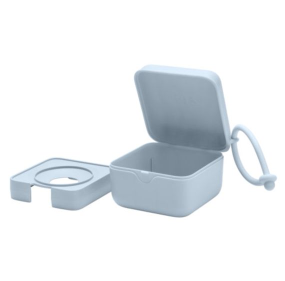 Контейнер для пустушок BIBS Pacifier Box baby blue | Зображення 3