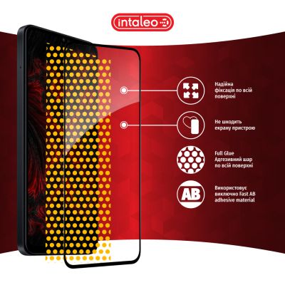 Стекло защитное Intaleo Full Glue Samsung A55 Black (1283126588860) | Зображення 6