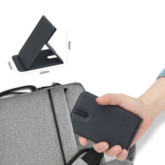 Підставка для телефону STAND JD-S69 з БЗП 15W Black | Зображення 4