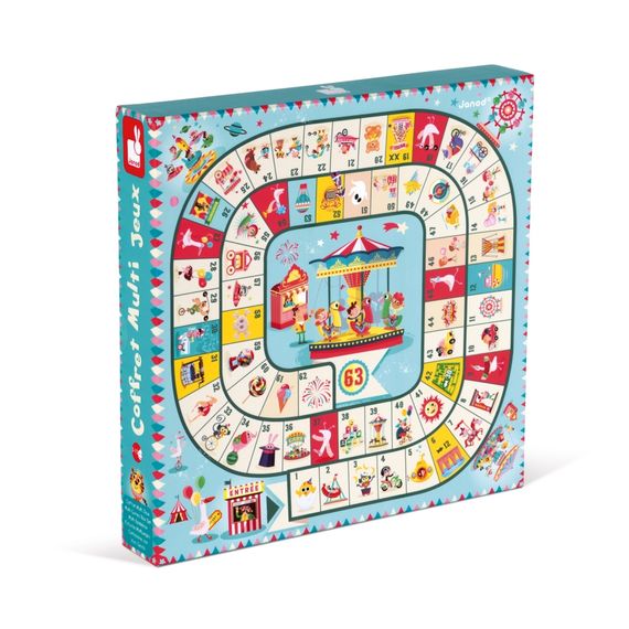 Настольная игра Janod 5 в 1 J02742 (J02742)