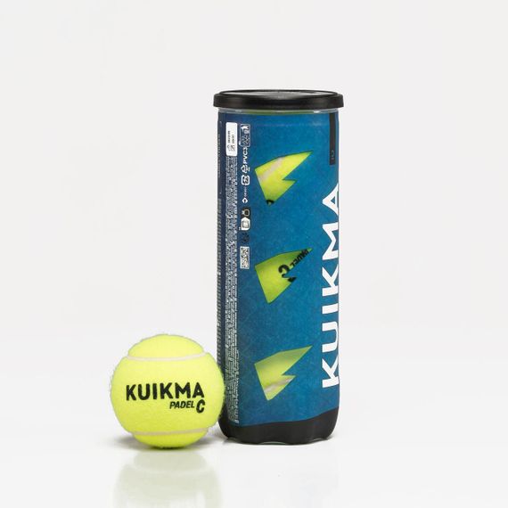 М'ячі для падел-тенісу Kuikma PB Control 3 шт - One Size | Зображення 2