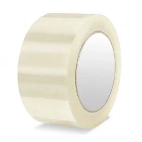 Скотч 55 мкм 45мм*40 метрів прозорий пакувальний