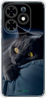 Чохол на Tecno Spark Go 2024 Димчастий кіт "825sp-3432-2448"