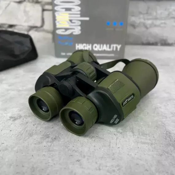 Бінокль UNIQUE UN-3002 20×50 із центральним фокусуванням для далеких спостережень • Туристичний бінокль UNIQUE UN-3002 з 20-кратним збільшенням і об’єктивами 50 мм | Зображення 2