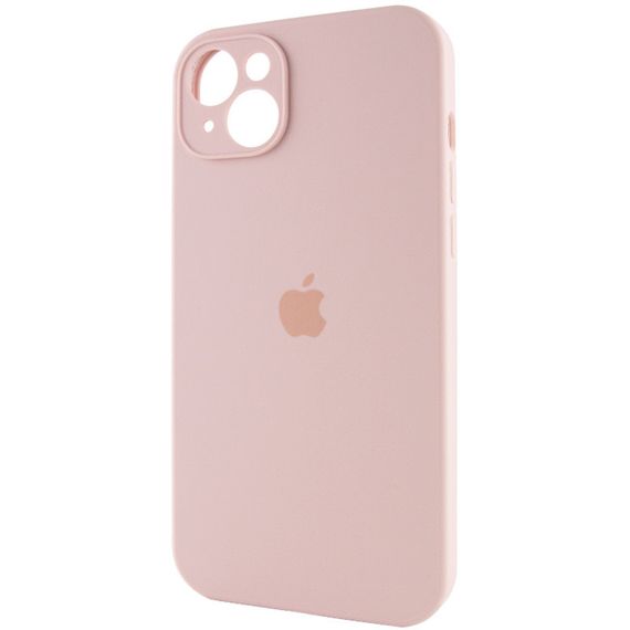 Чехол Silicone Case Full Camera Protective (AA) для Apple iPhone 14 (6.1") Розовый / Pink Sand | Зображення 2