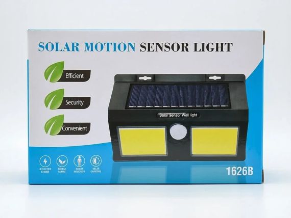 Вуличний ліхтар із датчиком руху та сонячною батареєю | Зображення 2