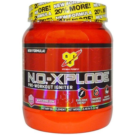 Комплекс до тренування BSN N.O.-Xplode Pre-Workout Igniter 1100 g /60 servings/ Watermelon