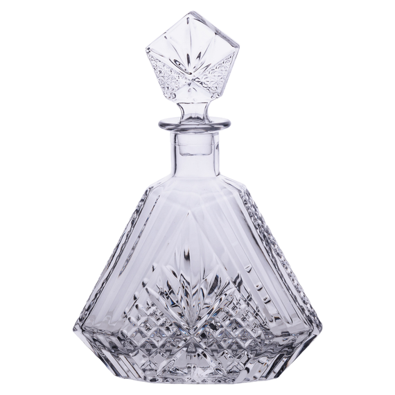 Декантер для віскі 1 літр 18×8×27 см із пробкою HP-19-37