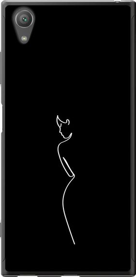Чехол на Sony Xperia XA1 Plus G3412 Силуэт1 "4590u-1129-17620"