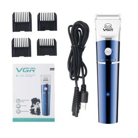 Качественная Машинка для стрижки животных VGR 098 синий | Аккумуляторный триммер для стрижки Собак и Котов