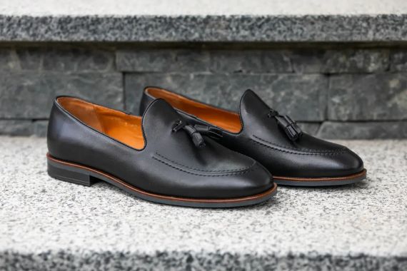 Стильные кожаные мужские туфли 42 размер | Зображення 2