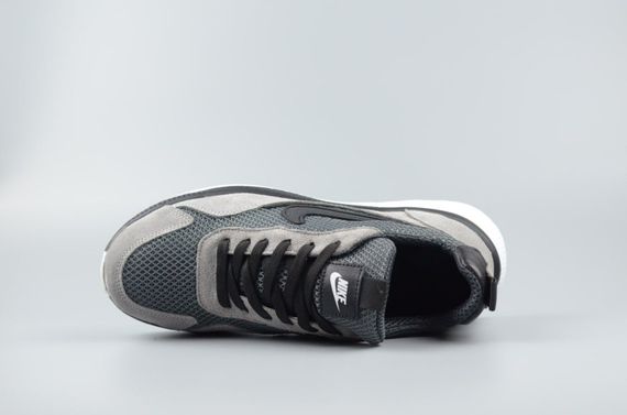 Кросівки літні сітка Nike сірі | Зображення 1