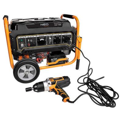 Генератор Neo Tools 230V, 1 фаза, 2.8/3kW, електростарт, AVR (04-730) | Зображення 2