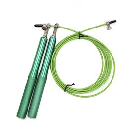 Скоростная регулируемая скакалка MS 3407(Green) 290 см