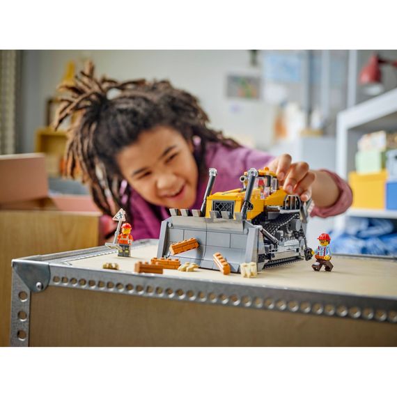 Конструктор LEGO City Жовтий бульдозер (60466) | Зображення 9