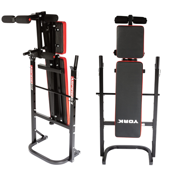 Лавка тренувальна York Fitness ASPIRE 120 складана зі стійкою під штангу | Зображення 5