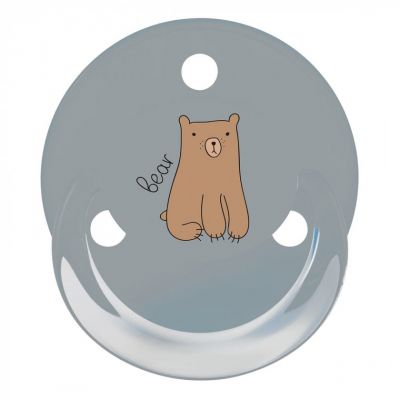 Пустышка Baby-Nova Penguin&amp;Bear Uni 0-24 мес., голубая/серая, 2 шт. (3962098) | Зображення 2