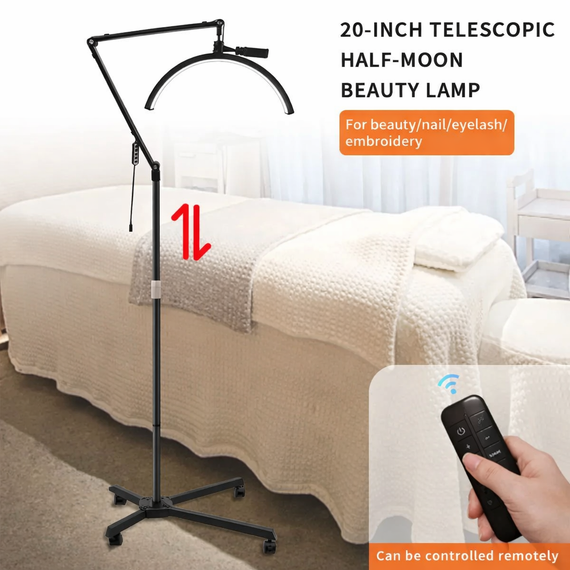 Бестеневая напольная лампа-полумесяц LED Moon HD-M2X Censreal | Зображення 3