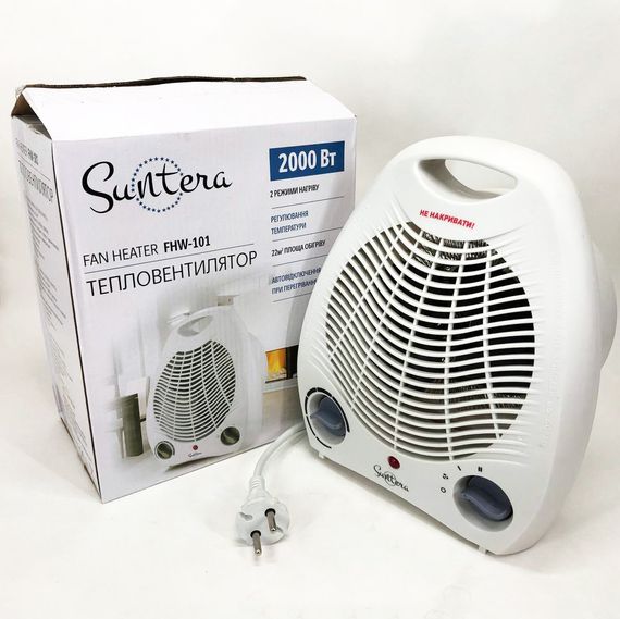 Теплообогреватель, Электрический бытовой тепловентилятор, Дуйка для дома, Практичный тепловентилятор AT-30 | Зображення 6