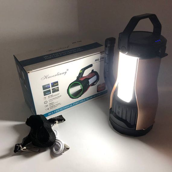 Аккумуляторный кемпинговый фонарь T96-LED-COB, Кемпинговый светильник, Аккумуляторная лампа XG-863 для кемпинга | Зображення 6