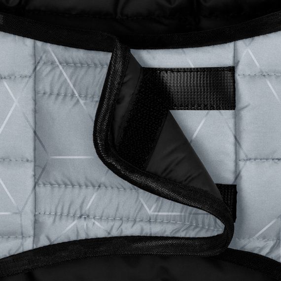 Курточка-накидка для собак WAUDOG Clothes світловідбивна, M, А 37 см, B 52-62 см, С 36-47 см | Зображення 3
